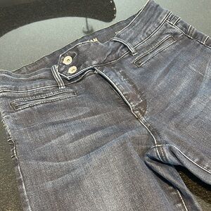 Tristan High Rise Dark Blue Jeans